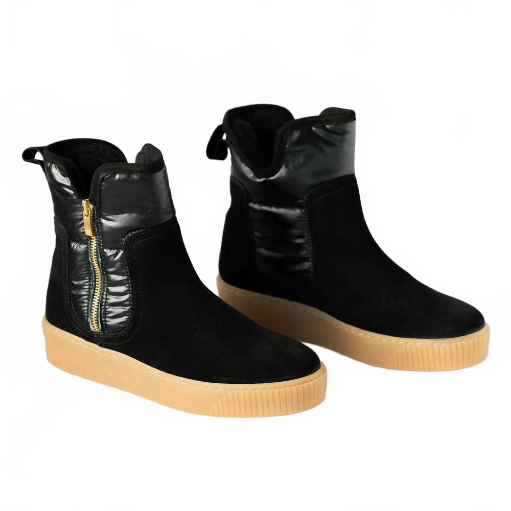NEW ERIC MICHAEL women's polar winter boot in black